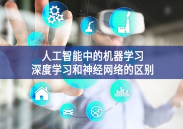 人工智能中的機器學習空間廣闊、深度學習和神經(jīng)網(wǎng)絡的區(qū)別